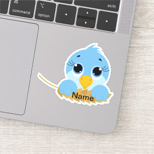 Blue Bird Die Cut Sticker Decal