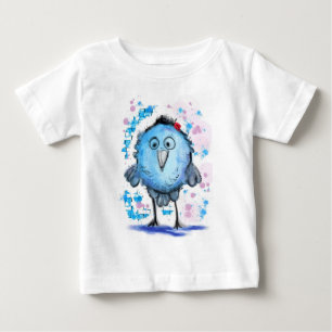 Blue Bird Funny Baby T-Shirt