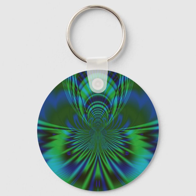 Blue Bird Key Ring (Front)