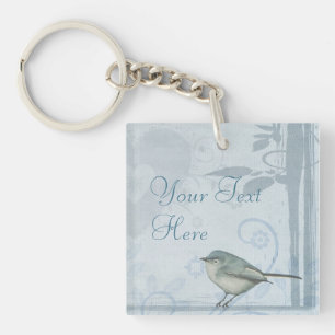 Blue Bird Key Ring