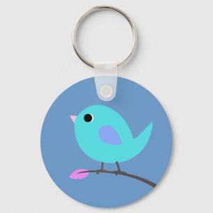 Blue Bird Keyring