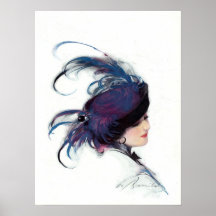 Blue-bird lady, William Barribal 