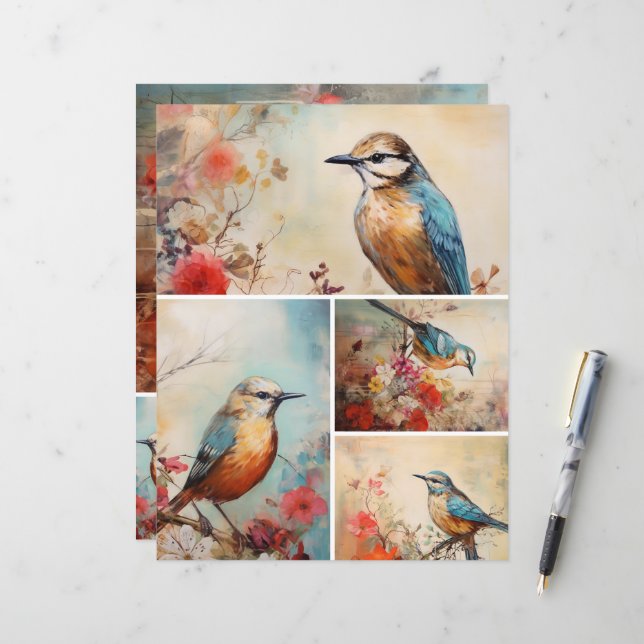 Blue Bird mix (Front/Back In Situ)