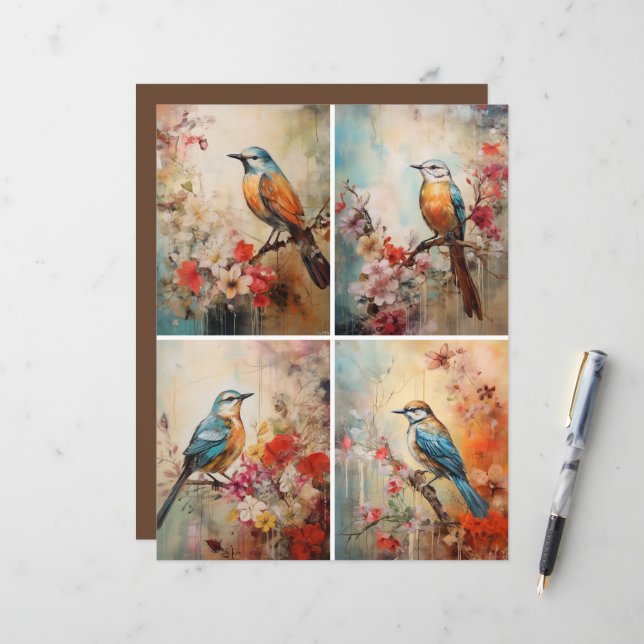 Blue Bird mix (Front/Back In Situ)