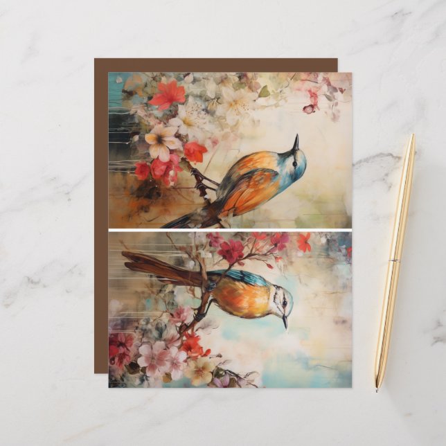 Blue Bird mix (Front/Back In Situ)