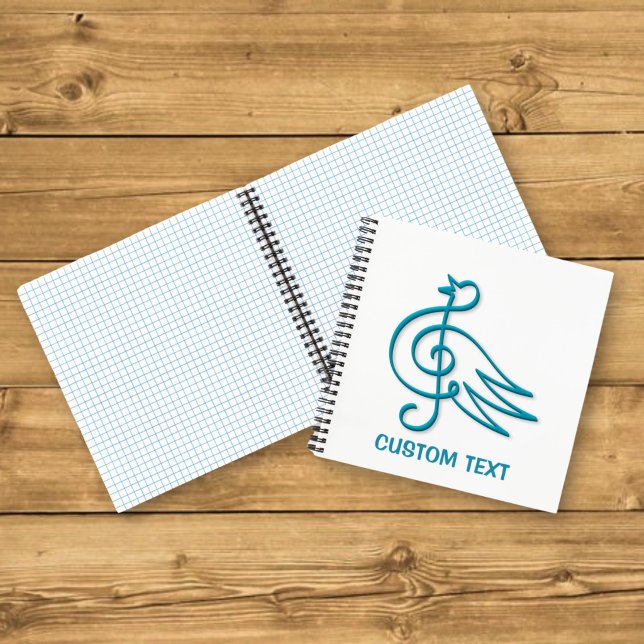 Blue Bird Music Notebook (Creator Uploaded)