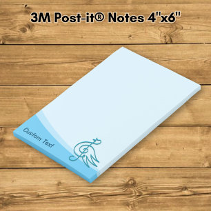 Blue Bird Music Post-it Notes