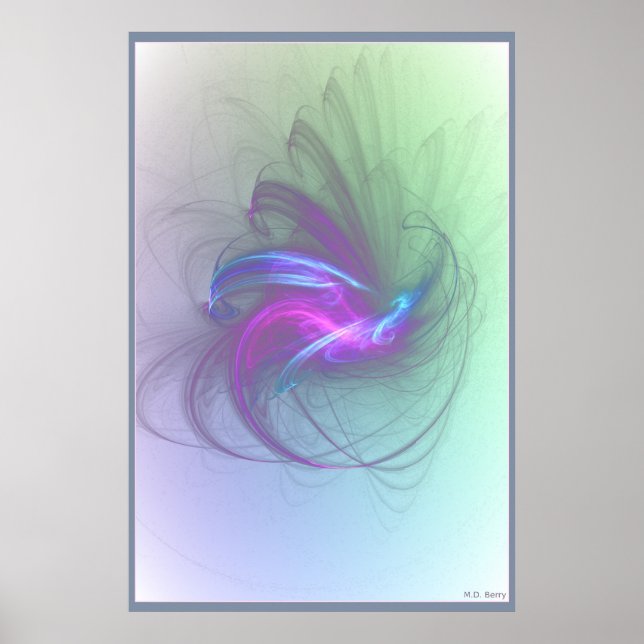 Blue Bird of Grace Poster (Front)