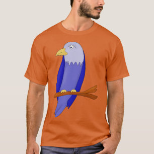 Blue bird on a branch T-Shirt