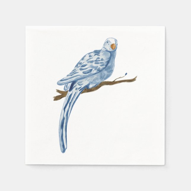 Blue Bird Paper Napkins (Front)