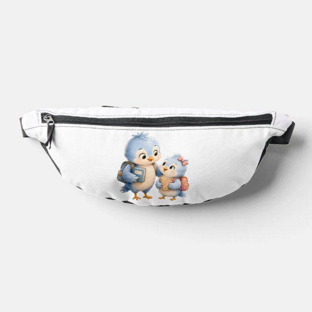 Blue Bird Siblings Belt Bag (Lay Down)