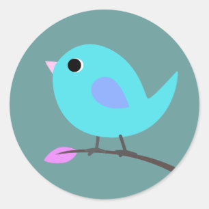 Blue Bird Sticker