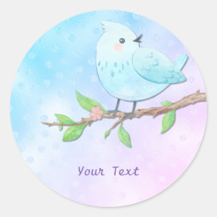 Blue Bird Sticker