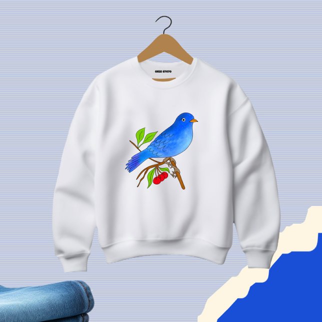 Blue bird sweatshirt (Creator Uploaded)