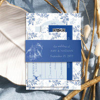Blue Birdcage Wedding