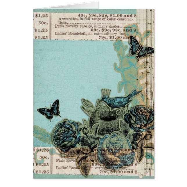 Blue Birds and Roses, Alles Gute Zum Geburtstag (Front)