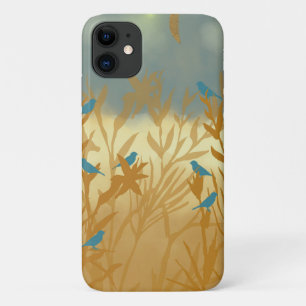 Blue birds iPhone 11 case