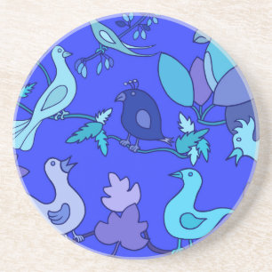 Blue Birds Coaster