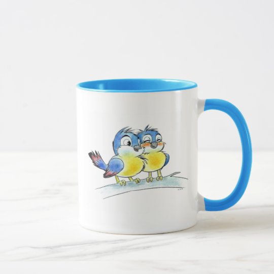 Blue Birds Mug