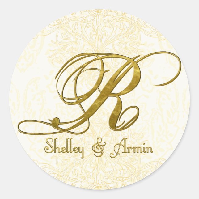 Blue Birds of Happiness Classic Round Sticker (Front)