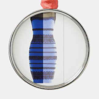 Blue Black Dress White & Gold Split Photo Pic Metal Tree Decoration