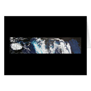 Blue Black Drip