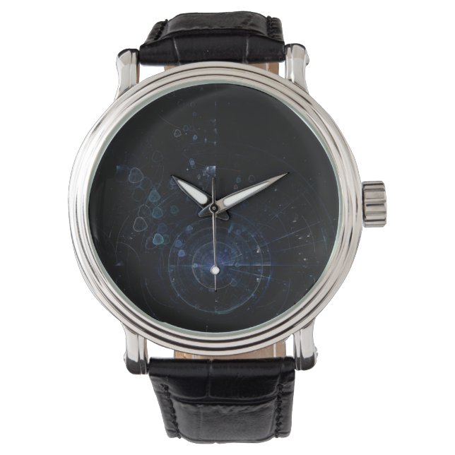 Blue Black Galaxy Watch (Front)