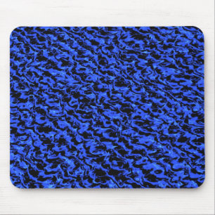 Blue Black Mouse Mat
