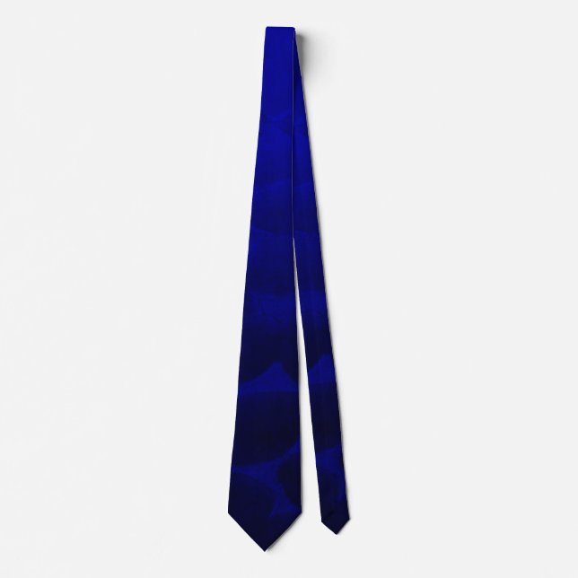 Blue Black Neck Tie (Front)