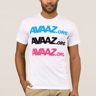 Blue Black Pink Logo Front / Pangea Back T-Shirt