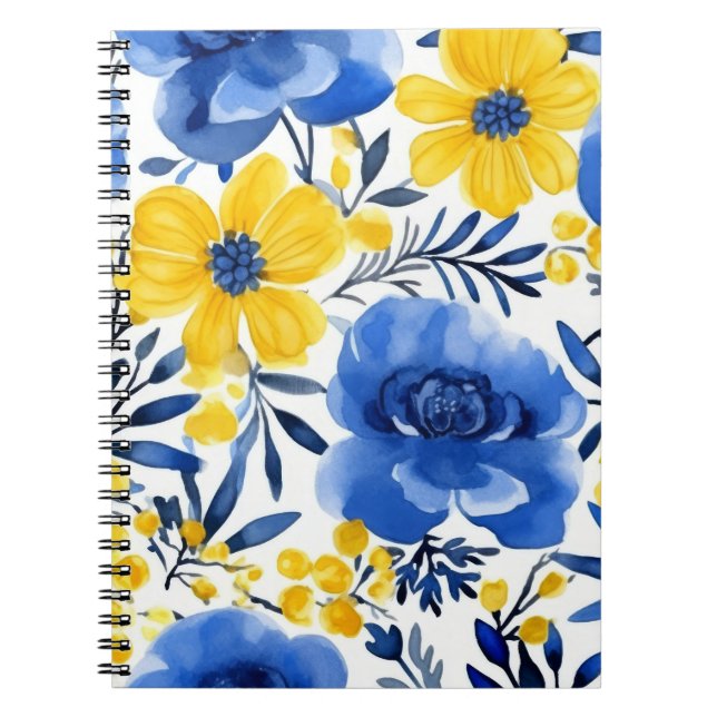 Blue Bloom Journal (Front)