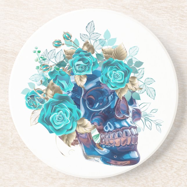 Blue Bloom Requiem Coaster (Front)