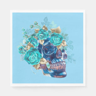 Blue Bloom Requiem Napkin