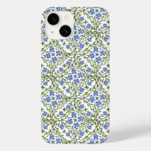 Blue Blooms Ditsy Floral iPhone / iPad case