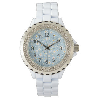 Blue Blossom Daisy Floral Watch