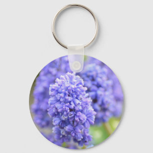 Blue Blue Bells Key Ring