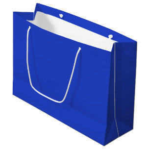 Blue Blue (solid colour)  Large Gift Bag