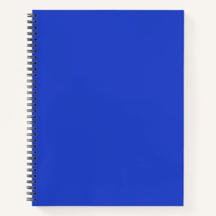 Blue Blue (solid colour)  Notebook