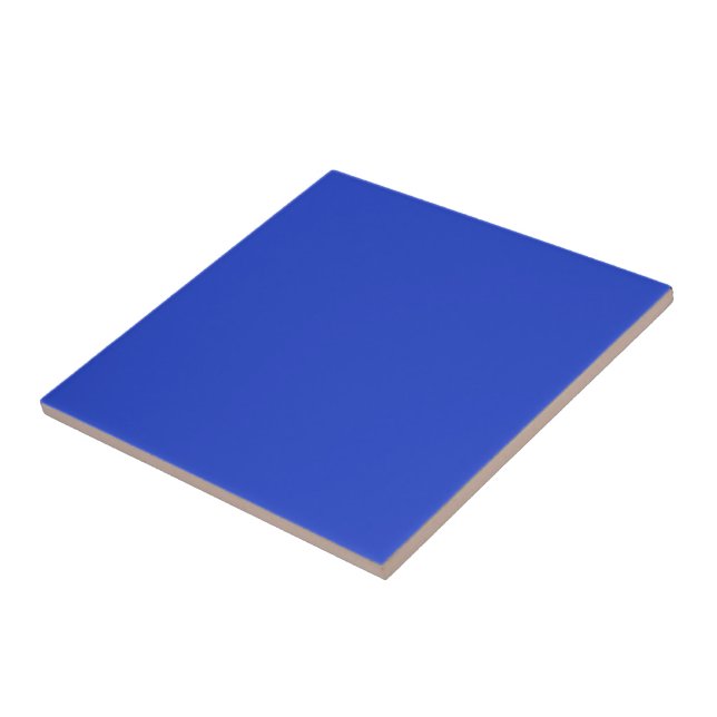 Blue Blue (solid colour)  Tile (Side)