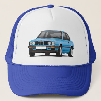 Blue BMW 3 series (E30) Trucker Hat