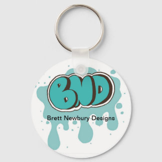 Blue BND Logo Key Ring