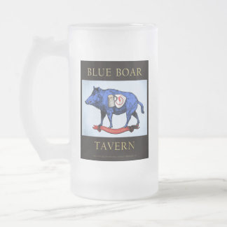 Blue Boar Tavern Frosted Mug