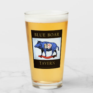 Blue Boar Tavern Pint Glass