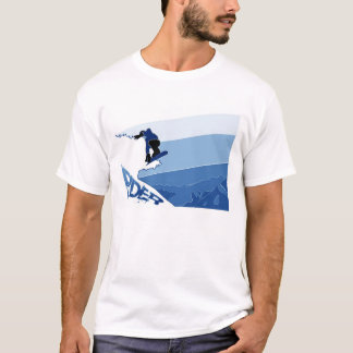 Blue Boarder T-Shirt