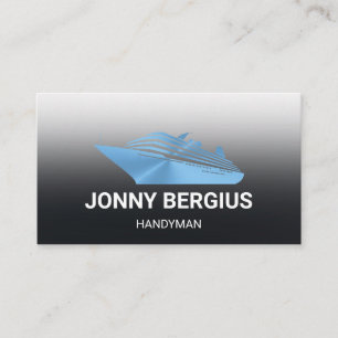 Blue Boat Handyman Business Card