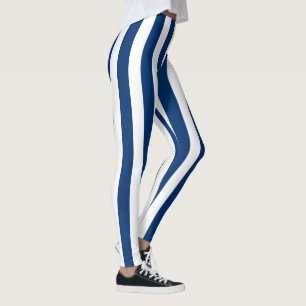 Blue boat linear love leggings