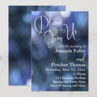 Blue Bokeh Light & Typography 32 Wedding 2