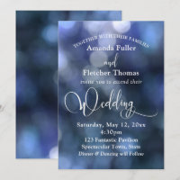 Blue Bokeh Light & Typography 32 Wedding 3