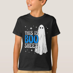Blue Boo Sheet Ghost T-Shirt