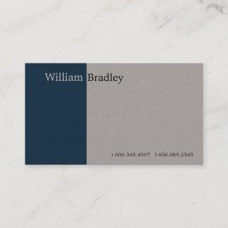 Blue Box IIa Business Card